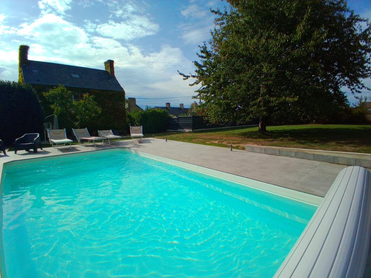Villa Domaine Des Tisseys Vue Sur Le Mont St Michel Dragey Esterno foto