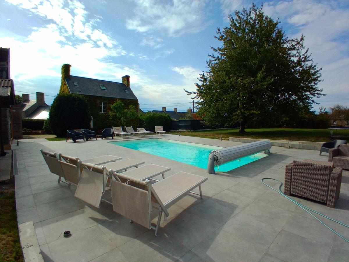Villa Domaine Des Tisseys Vue Sur Le Mont St Michel Dragey Esterno foto